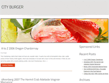 Tablet Screenshot of cityburger.com